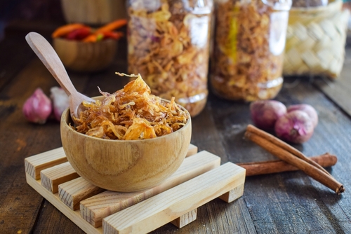 keuntungan jual bawang goreng