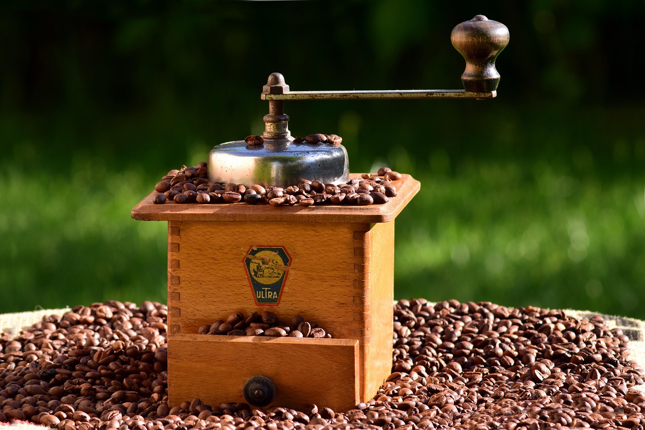 proses membuat bubuk kopi