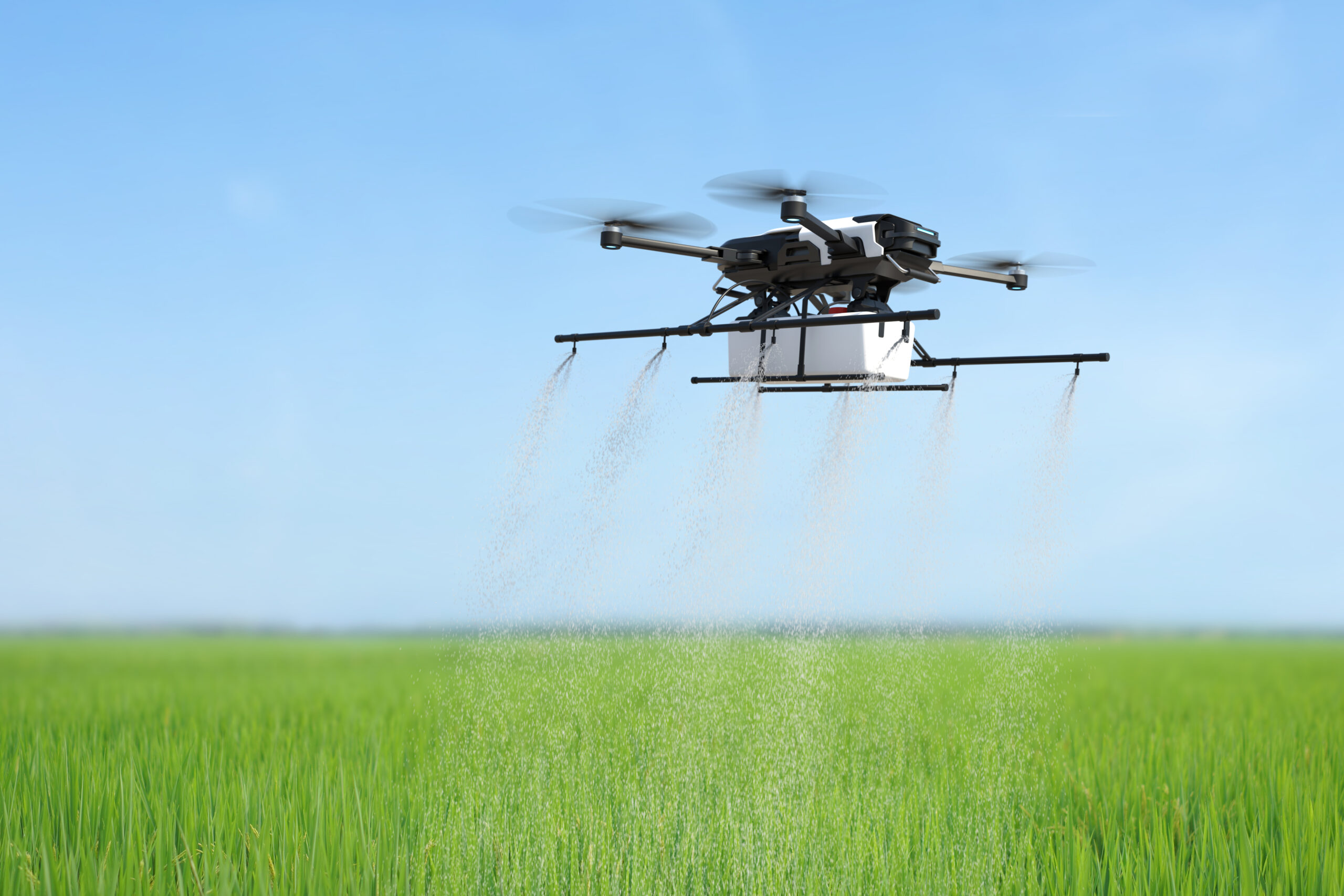 cara menggunakan drone sprayer pertanian