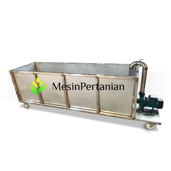 kapasitas mesin pencuci buah dan sayur