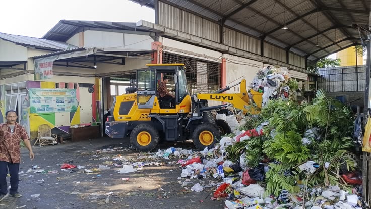 gerobak sampah untuk fasilitas umum