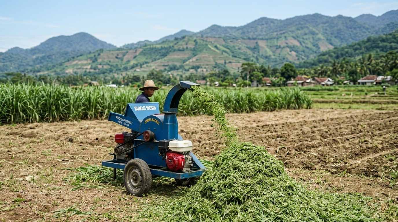 jenis hijauan yang dapat dicacah untuk pakan ternak