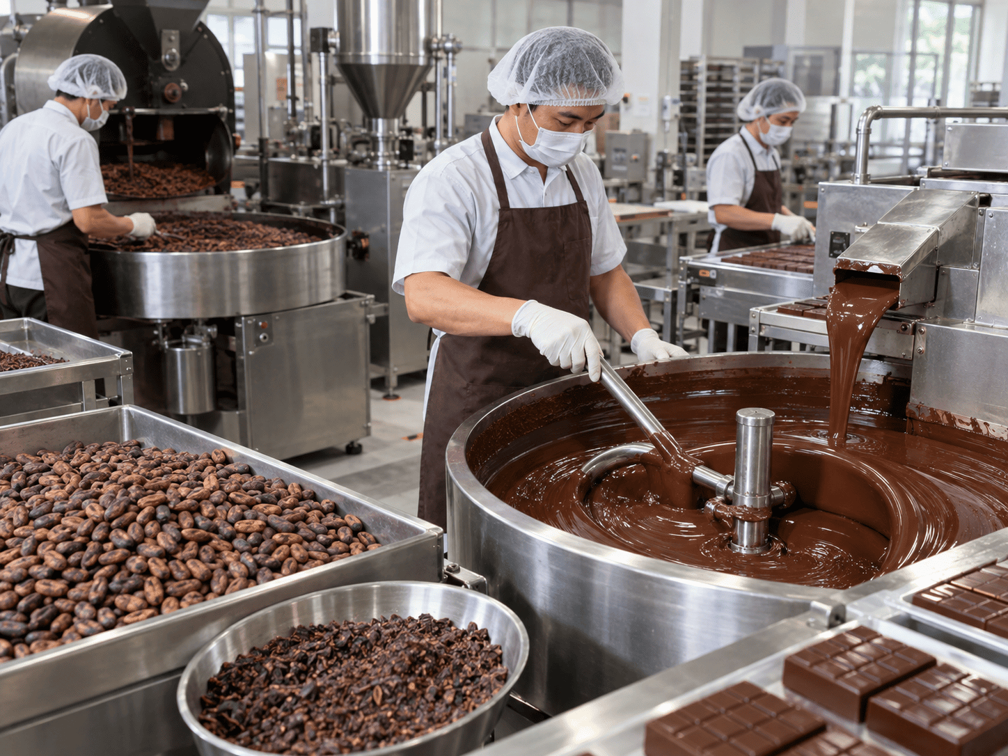 cara mengolah kakao menjadi coklat